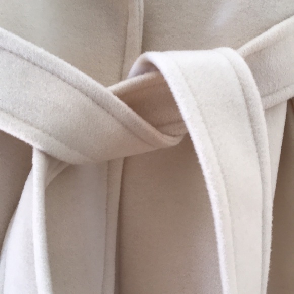 LAUREN RALPH LAUREN - NEW w TAGS wool, cashmere blend white ivory cream coat - Picture 7 of 16